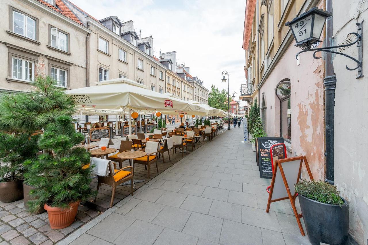 Freta 48 Studio P&O Serviced Apartments Warschau Exterior foto